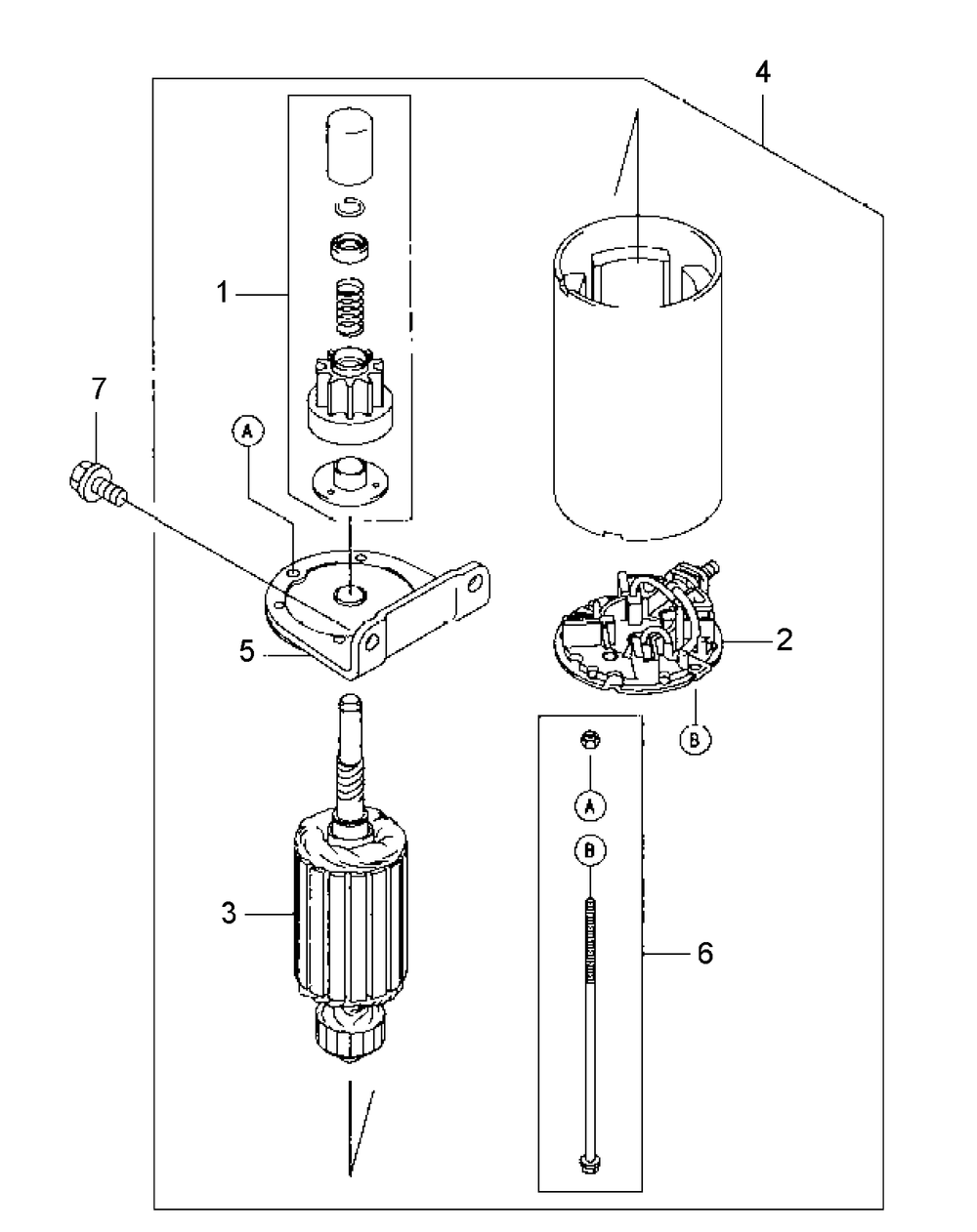 Fh601v-Bs27 Starter Diagram and Parts List for M48-KW 53AI8CTV750-23HP Cub Cadet Lawn Tractor